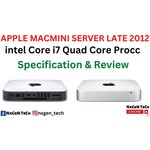 Неттоп Apple Mac Mini MRTR2RU/A Slim-Desktop/Intel Core i3-8100/8 ГБ/128 ГБ SSD+/Intel UHD Graphics 630/OS X
