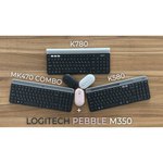 Мышь Logitech Pebble M350