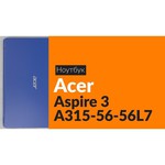 Ноутбук Acer Aspire 3 A315-56