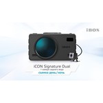 Видеорегистратор с радар-детектором iBOX iCON Signature Dual + RearCam iCON 1080p, 2 камеры, GPS, ГЛОНАСС