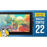 Интерактивный дисплей WACOM Cintiq 22 (DTK2260)