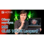 Ноутбук MSI GL65 Leopard 10SDK