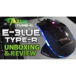 e-blue Cobra Mazer Type-R (EMS124BK) Black USB