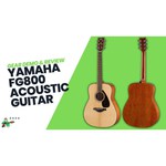 Классическая гитара YAMAHA Natural FG800