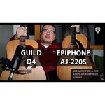 Вестерн-гитара Epiphone AJ-220S Vintage Sunburst