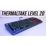 Клавиатура Thermaltake Level 20 RGB Cherry MX Speed Titanium USB