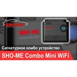 Видеорегистратор с радар-детектором SHO-ME Combo Mini WiFi, GPS, ГЛОНАСС