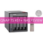 Сетевой накопитель (NAS) QNAP TS-451+-2G