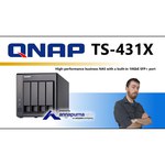 Сетевой накопитель (NAS) QNAP TS-431X-2G