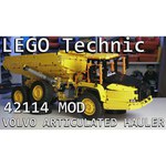 Электромеханический конструктор LEGO Technic 42114 Самосвал Volvo 6х6