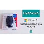 Microsoft Wireless Mobile Mouse 1850 U7Z-00014 dark Blue USB