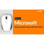 Microsoft Wireless Mobile Mouse 3500 Lochness Grey USB