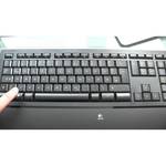 Logitech Illuminated Keyboard Black USB