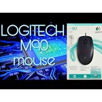 Logitech Mouse M90 Black USB