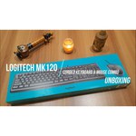 Logitech Desktop MK120 Black USB