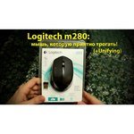 Logitech Wireless Mouse M280 Black USB