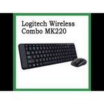 Logitech Wireless Combo MK220 Black USB