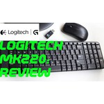 Logitech Wireless Combo MK220 Black USB