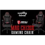 Компьютерное кресло MSI MAG CH120 X игровое обзоры