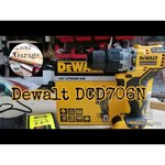 Ударная аккумуляторная дрель-шуруповерт DeWALT DCD706D2 Li-Ion 2.0 А·ч 12 В х2 TSTAK 57.5 Н·м обзоры