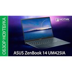 Ноутбук ASUS ZenBook 14 UM425IA-AM063T (AMD Ryzen 7 4700U 2000MHz/14"/1920x1080/16GB/1TB SSD/DVD нет/AMD Radeon Graphics/Wi-Fi/Bluetooth/Windows 10 Home)