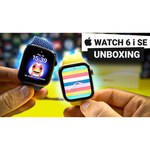 Умные часы Apple Watch SE GPS 40mm Aluminum Case with Nike Sport Band