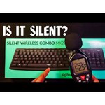 Клавиатура и мышь Logitech Wireless MK295 Silent Combo Black USB