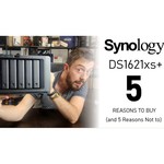 Сетевой накопитель (NAS) Synology DS1621+