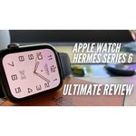 Умные часы Apple Watch Hermès Series 6 GPS + Cellular 44mm Stainless Steel Case with Single Tour