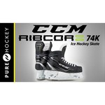 Детские хоккейные коньки CCM RibCor 74K JR для мальчиков