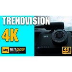 Видеорегистратор TrendVision 4K, 2 камеры, GPS