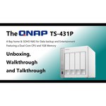 Сетевой накопитель (NAS) QNAP TS-431K