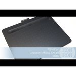 Графический планшет WACOM Intuos S Bluetooth (CTL-4100WLK-N/CTL-4100WLE-N) + курс Старт в CG с Wacom