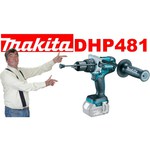 Дрель-шуруповерт аккумуляторная Makita DHP481RTJ