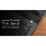 Ноутбук Lenovo ThinkPad T14 Gen 2 (Intel Core i5 1135G7/14"/1920x1080/16GB/256GB SSD/Intel Iris Xe Graphics/Windows 10 Pro)