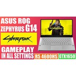 Ноутбук ASUS ROG Zephyrus G14 GA401QM-HZ169T (AMD Ryzen 7 5800HS/14"/1920x1080/16GB/1TB SSD/NVIDIA GeForce RTX 3060 6GB/Windows 10 Home)