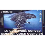 Монитор LG 38" UltraWide 38WN75C-B 38WN75C-B.ARUZ