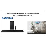 Саундбар Samsung HW-Q600A, 3.1.2Ch. 360W