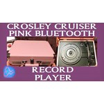 Crosley Виниловый проигрыватель CROSLEY CRUISER DELUXE [CR8005D-PS] Purple Ash c Bluetooth