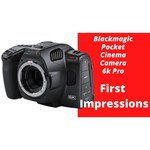 Видеокамера Blackmagic Design Pocket Cinema Camera 6K Pro
