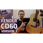 Fender FENDER CD-60 DREAD V3 DS SB WN акустическая гитара