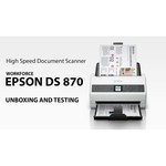 Сканер Epson WorkForce DS-870 А4