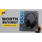 Компьютерная гарнитура Logitech G335 Black
