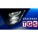 Корпус ATX Sharkoon TG5-RED Без БП чёрный