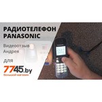 Радиотелефон Dect Panasonic KX-TG6821RUB черный автоответчик