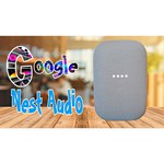 Умная колонка Google Nest Audio, chalk