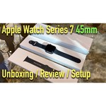 Умные часы Apple Watch Series 7 45mm Aluminium with Sport Band