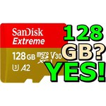 Карта памяти microSDXC SanDisk Extreme 512Gb, UHS-I A2, 1шт. (SDSQXA1-512G-GN6MA)