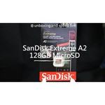 Карта памяти 64Gb - SanDisk Extreme MicroSDXC Class 10 UHS-I U3 V30 A2 SDSQXA2-064G-GN6GN