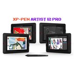 XP-PEN Интерактивный монитор-планшет XP-Pen Artist 12PRO FHD IPS Черный